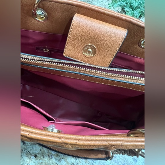 Montana West Handbags Quilted Tote Bag for Women Chain Shoulder Bag 2Pcs Set - Picture 5 of 10